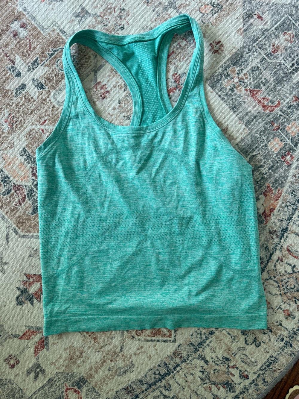 lululemon athletica Racerback Tank Top - Teal Green